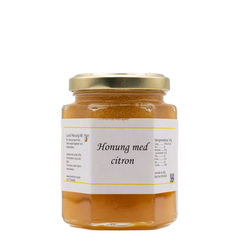 HONUNG MED CITRONOLJA